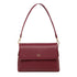 Borsa a tracolla bordeaux da donna con chiusura a bottone Lora Ferres, Borse e accessori Donna, SKU b513001011, Immagine 0